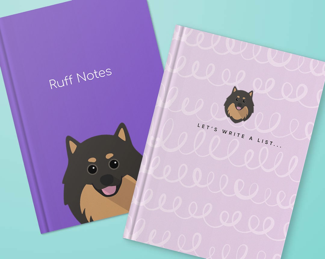 Personalized Dog Notebooks