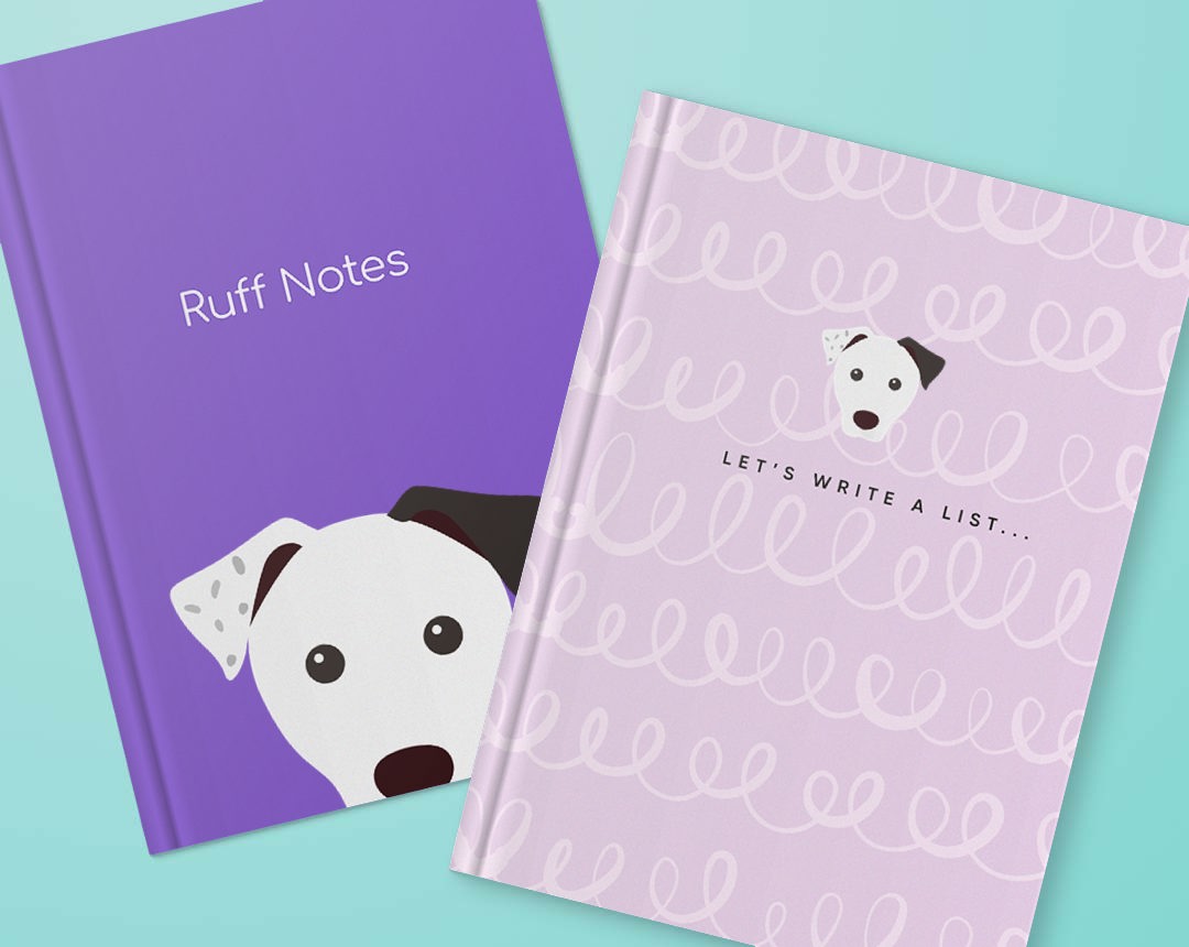 Personalized Dog Notebooks