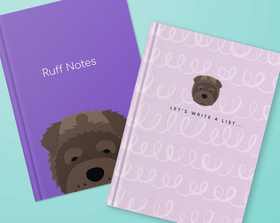 Personalized Dog Notebooks