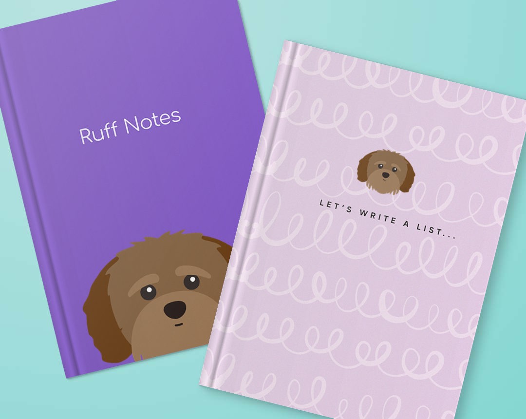 Personalized Dog Notebooks