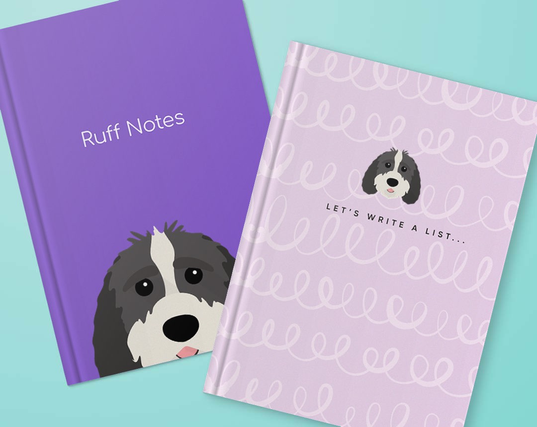 Personalized Dog Notebooks