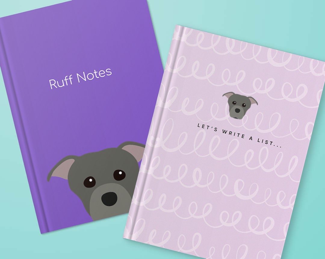 Personalized Dog Notebooks