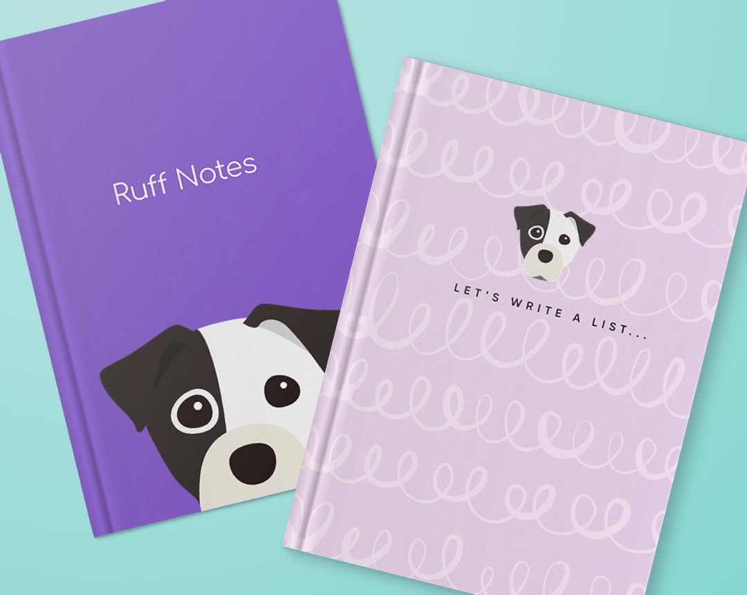 Personalized Dog Notebooks