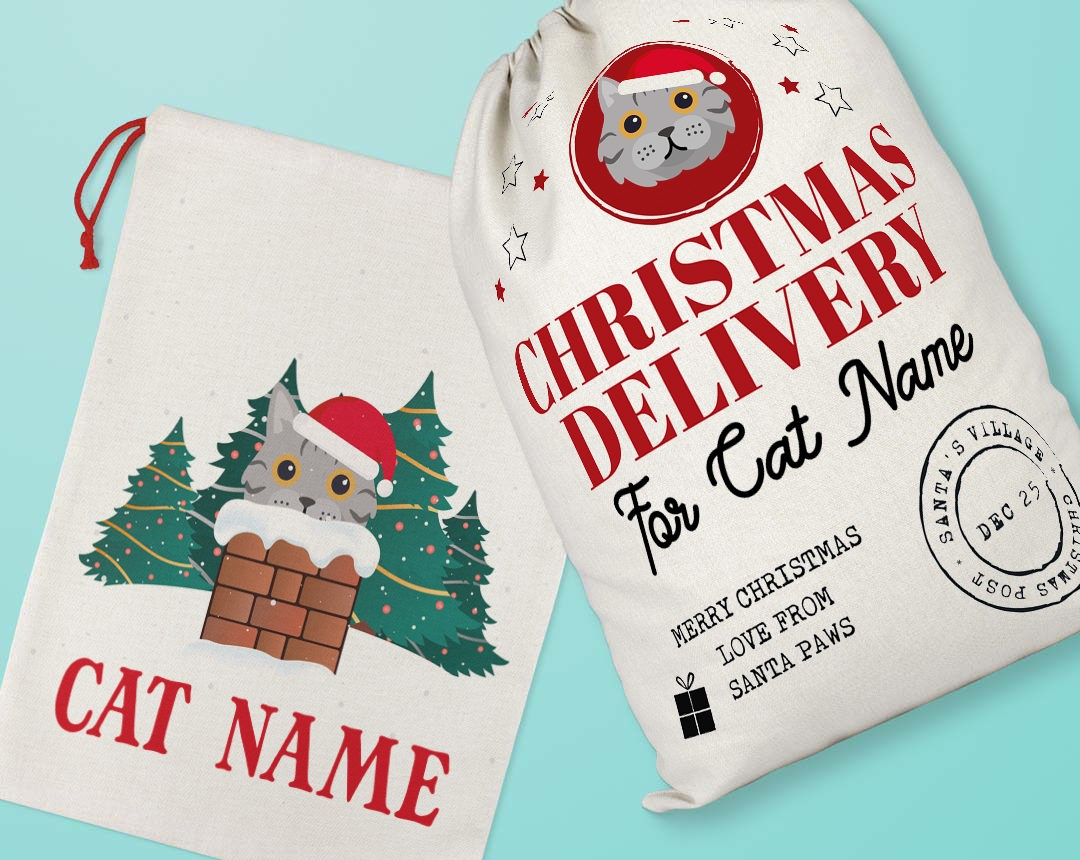 Personalised Cat Christmas Shop