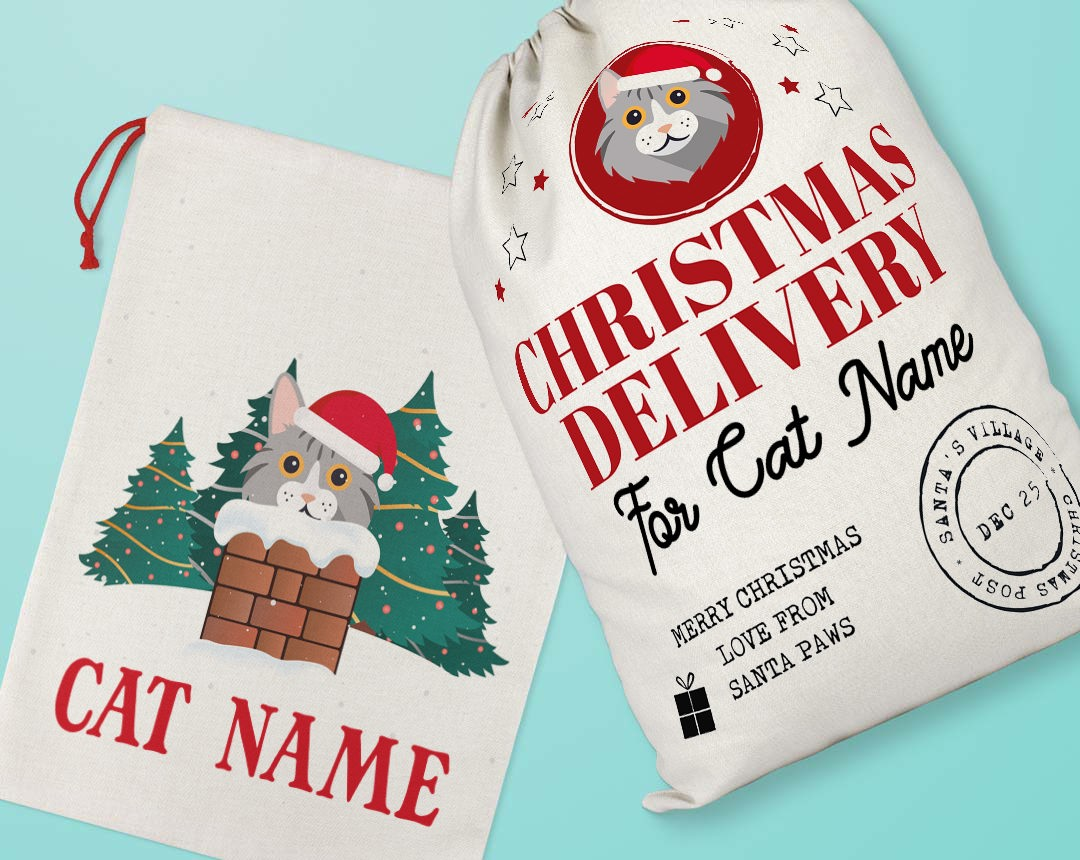 Personalised Cat Christmas Shop