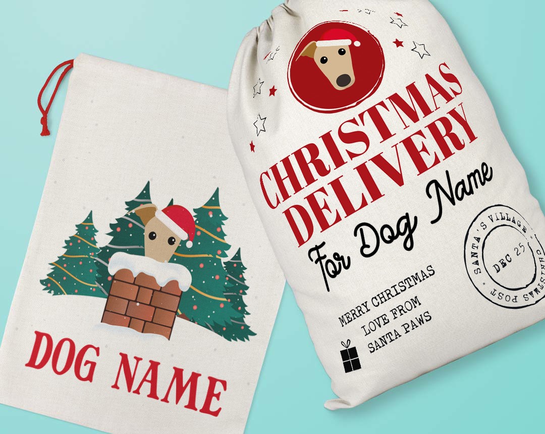 Personalized Santa Sacks for your Dog