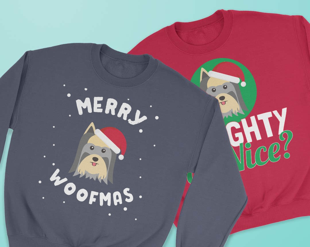 Personalised Sweatshirts featuring your dogs icon