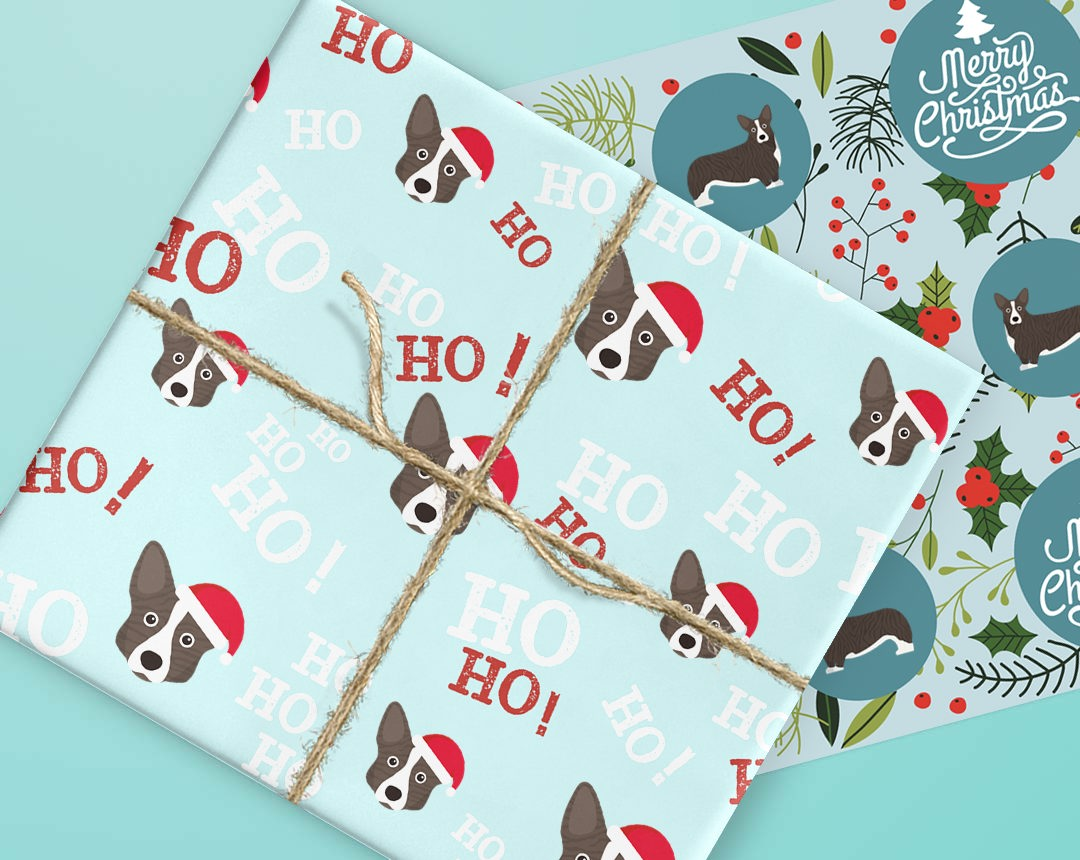 Personalized Christmas Gift Wrap