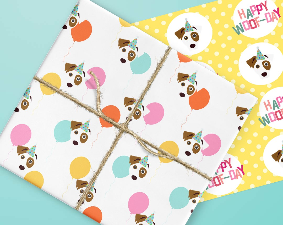 Personalised Birthday Wrapping Papers