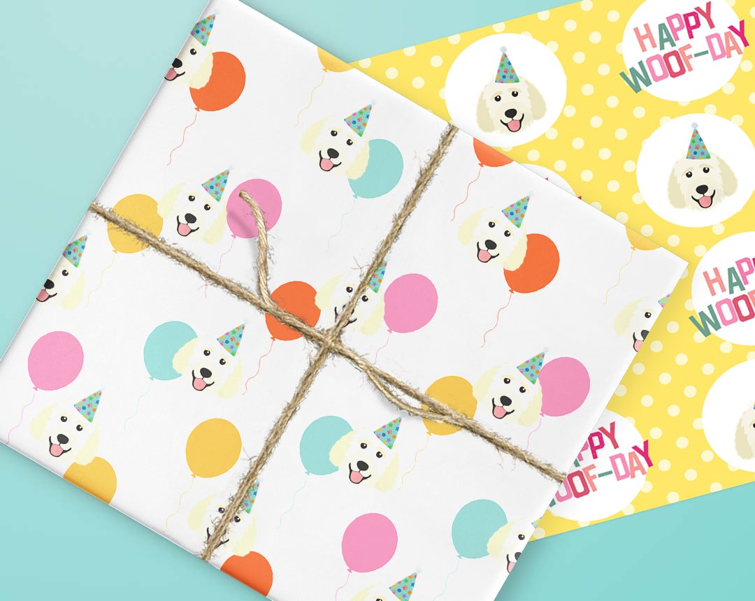 Personalised Birthday Wrapping Papers