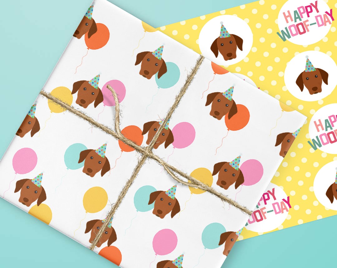 Personalised Birthday Wrapping Papers