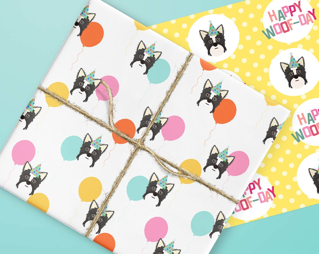 Personalised Birthday Wrapping Papers
